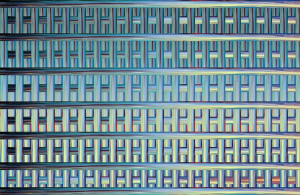 Geometrik fayanslı rengarenk deseni ve güzel renkleri olan soyut tasarım. 