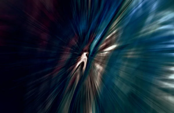 Acceleration Speed Motion Light Stripes Moving Fast Dark Background — Stock Photo, Image