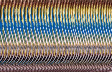 Kapak tasarımı, renkli gradyan, gelecek geometrik desen, modern soyut kaplama, şekiller ve kompozisyon