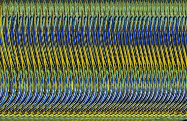 Kapak tasarımı, renkli gradyan, gelecek geometrik desen