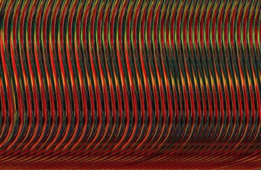 Kapak tasarımı, renkli gradyan, gelecek geometrik desen