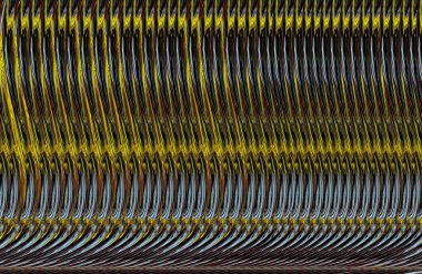 Kapak tasarımı, renkli gradyan, gelecek geometrik desen, modern soyut kaplama, şekiller ve kompozisyon