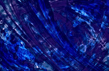 Soyut Mavi duvar kağıdı kapağı, hareket halindeki desen çizgileri, boşluğu kopyala 