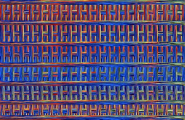 Geometrik kaplamalı güzel renklere sahip Soyut Tasarım, Yaratıcılık Arkaplanı