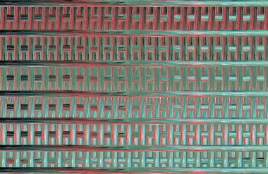 Geometrik kaplamalı güzel renklere sahip Soyut Tasarım, Yaratıcılık Arkaplanı