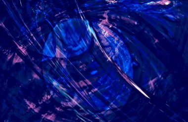 Soyut Mavi Arkaplan, desen desen çizgileri hareket halinde