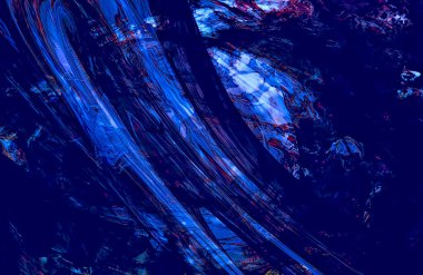 Soyut Mavi duvar kağıdı kapağı, boşluk kopyala