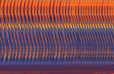 Kapak tasarımı, renkli gradyan, gelecek geometrik desen