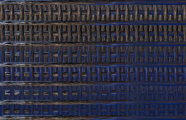 Geometrik fayanslı rengarenk deseni ve güzel renkleri olan soyut tasarım. 