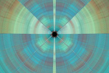 Çizgileri ve soyut arkaplanı olan renkli geometrik desen