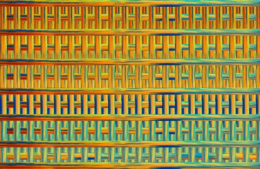 Geometrik kaplamalı güzel renklere sahip Soyut Tasarım, Yaratıcılık Arkaplanı