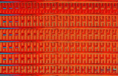 Geometrik kaplamalı güzel renklere sahip Soyut Tasarım, Yaratıcılık Arkaplanı