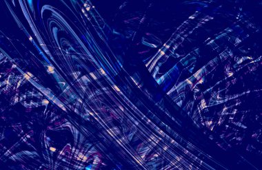 Soyut Mavi Arkaplan, desen desen çizgileri hareket halinde