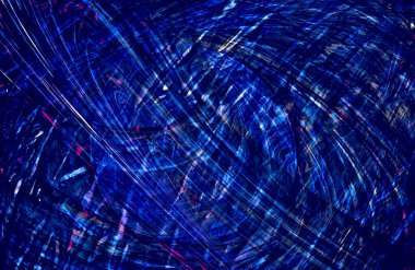 Soyut Mavi Arkaplan, desen desen çizgileri hareket halinde