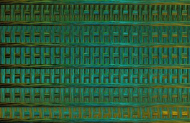 Geometrik kaplamalı güzel renklere sahip Soyut Tasarım, Yaratıcılık Arkaplanı