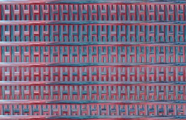 Geometrik kaplamalı güzel renklere sahip Soyut Tasarım, Yaratıcılık Arkaplanı