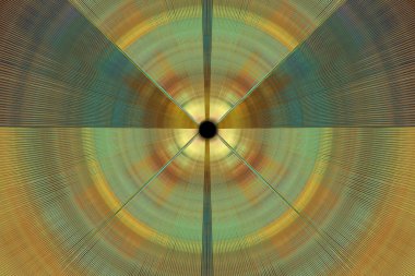 Çizgileri ve soyut arkaplanı olan renkli geometrik desen