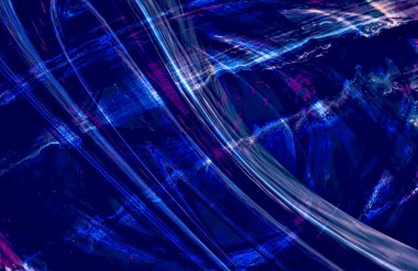 Soyut Mavi Arkaplan, desen desen çizgileri hareket halinde