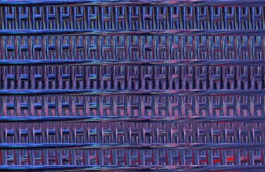 Geometrik kaplamalı güzel renklere sahip Soyut Tasarım, Yaratıcılık Arkaplanı