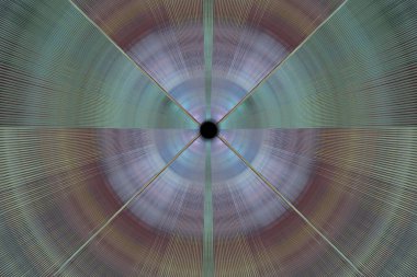 Çizgileri ve soyut arkaplanı olan renkli geometrik desen