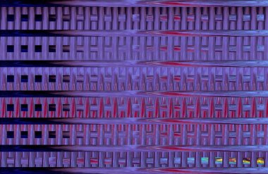 Geometrik kaplamalı güzel renklere sahip Soyut Tasarım, Yaratıcılık Arkaplanı