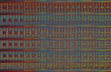 Geometrik kaplamalı güzel renklere sahip Soyut Tasarım, Yaratıcılık Arkaplanı