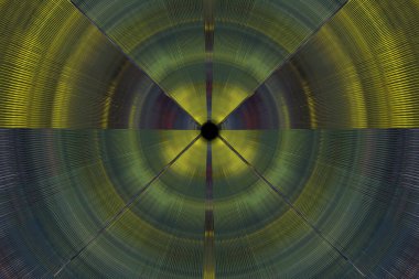 Çizgileri ve soyut arkaplanı olan renkli geometrik desen