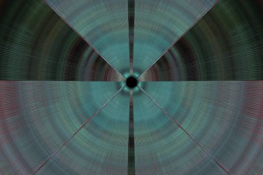 Çizgileri ve soyut arkaplanı olan renkli geometrik desen