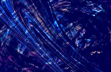 Soyut Mavi Arkaplan, desen desen çizgileri hareket halinde