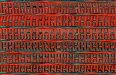 Geometrik kaplamalı güzel renklere sahip Soyut Tasarım, Yaratıcılık Arkaplanı