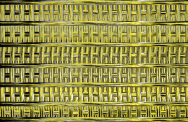 Geometrik kaplamalı güzel renklere sahip Soyut Tasarım, Yaratıcılık Arkaplanı