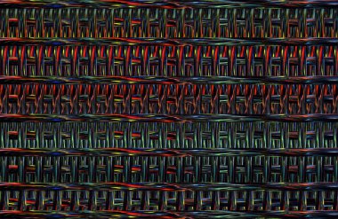 Geometrik kaplamalı güzel renklere sahip Soyut Tasarım, Yaratıcılık Arkaplanı