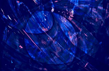 Soyut Mavi Arkaplan, desen desen çizgileri hareket halinde