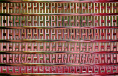 Geometrik kaplamalı güzel renklere sahip Soyut Tasarım, Yaratıcılık Arkaplanı