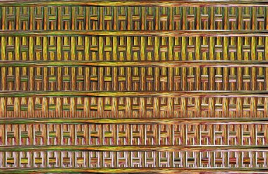 Geometrik kaplamalı güzel renklere sahip Soyut Tasarım, Yaratıcılık Arkaplanı