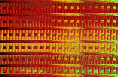 Geometrik kaplamalı güzel renklere sahip Soyut Tasarım, Yaratıcılık Arkaplanı