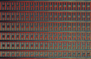 Geometrik kaplamalı güzel renklere sahip Soyut Tasarım, Yaratıcılık Arkaplanı