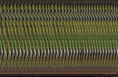 Kapak tasarımı, renkli gradyan, gelecek geometrik desen, modern soyut kaplama, şekiller ve kompozisyon