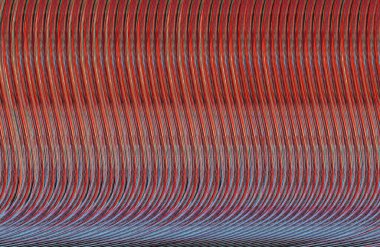 Kapak tasarımı, renkli gradyan, gelecek geometrik desen