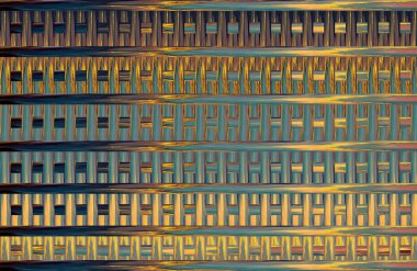 Geometrik kaplamalı güzel renklere sahip Soyut Tasarım, Yaratıcılık Arkaplanı