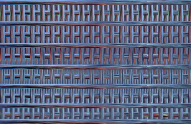 Geometrik kaplamalı güzel renklere sahip Soyut Tasarım, Yaratıcılık Arkaplanı