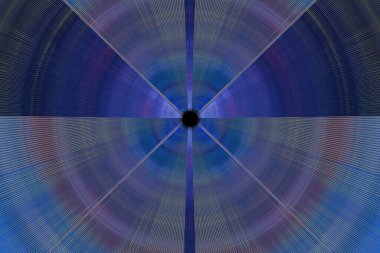 Çizgileri ve soyut arkaplanı olan renkli geometrik desen