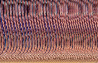 Kapak tasarımı, renkli gradyan, gelecek geometrik desen