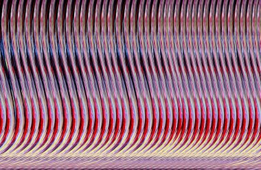 Kapak tasarımı, renkli gradyan, gelecek geometrik desen