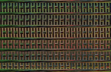 Geometrik kaplamalı güzel renklere sahip Soyut Tasarım, Yaratıcılık Arkaplanı