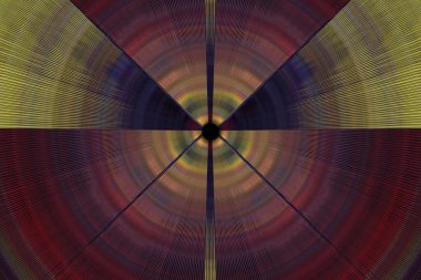 Çizgileri ve soyut arkaplanı olan renkli geometrik desen