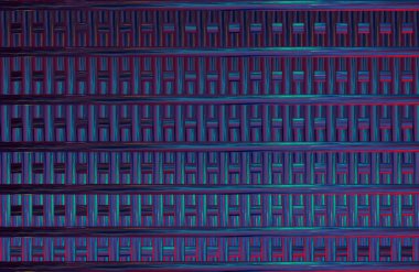 Geometrik kaplamalı güzel renklere sahip Soyut Tasarım, Yaratıcılık Arkaplanı