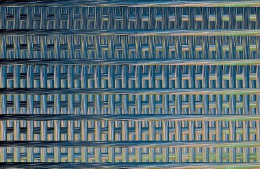 Geometrik kaplamalı güzel renklere sahip Soyut Tasarım, Yaratıcılık Arkaplanı