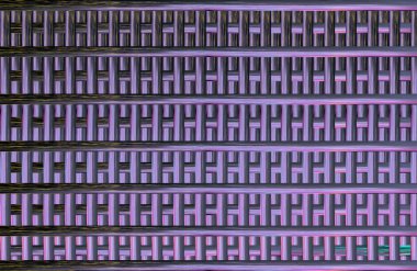Geometrik fayanslı rengarenk deseni ve güzel renkleri olan soyut tasarım. 