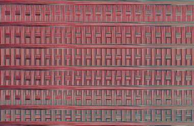 Geometrik kaplamalı güzel renklere sahip Soyut Tasarım, Yaratıcılık Arkaplanı